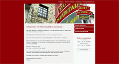 Desktop Screenshot of hotel-neustadt.com